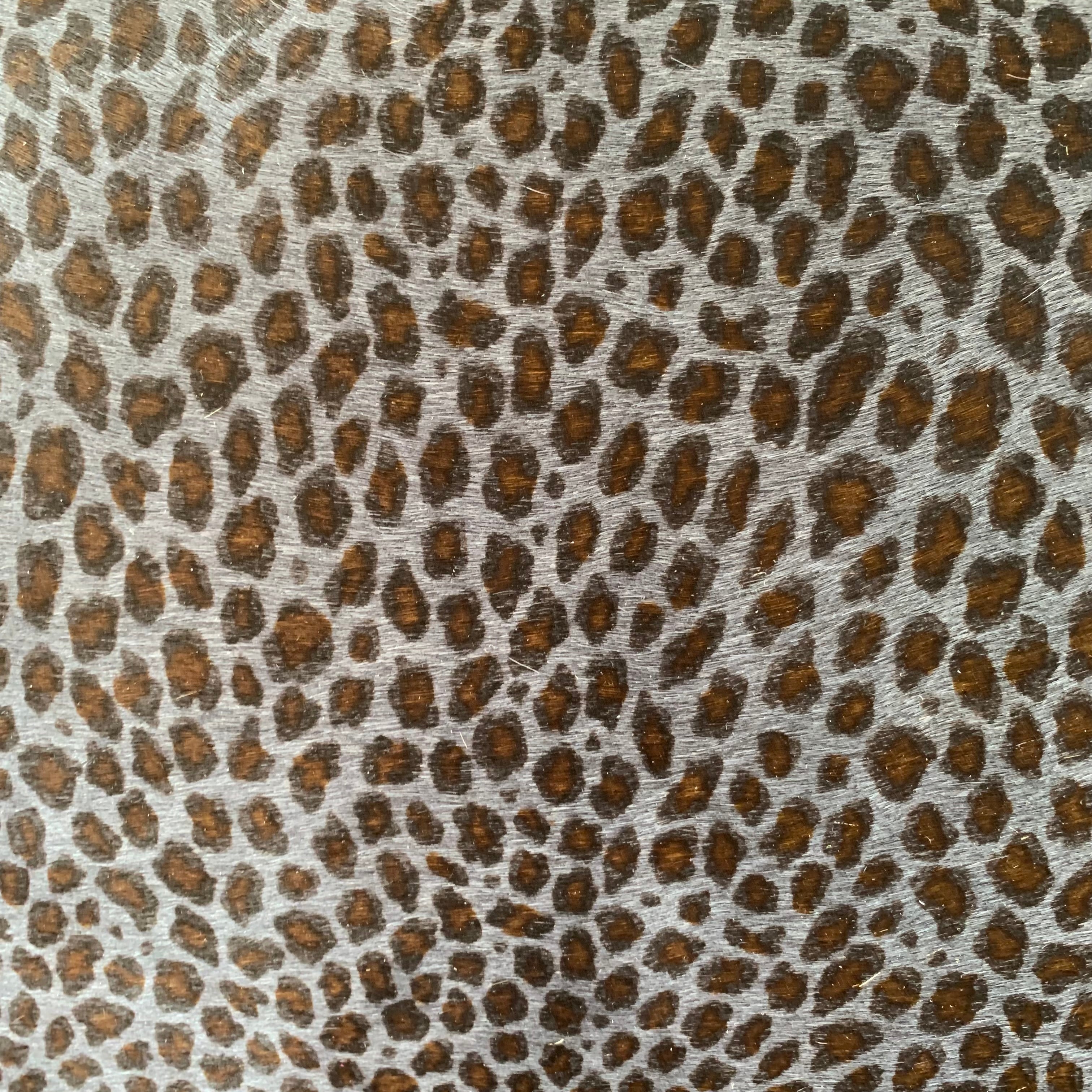 CAVALLINO stampato / lince blu